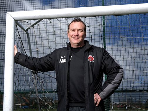 Micky Mellon's Fleetwood can claim three points.