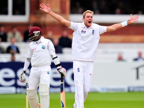 Stuart Broad: Helped put England just on top