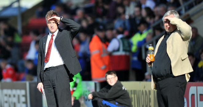 Paul Sturrock: Accepts Steve Davis' Crewe were deserved first-leg winners