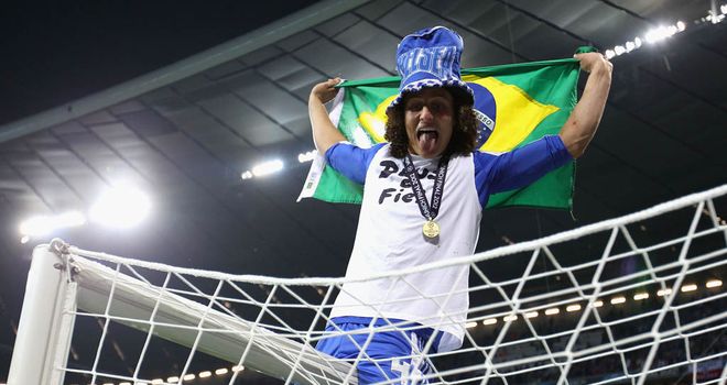 David Luiz: Recovered from injury to play his part in Chelsea's Champions League success