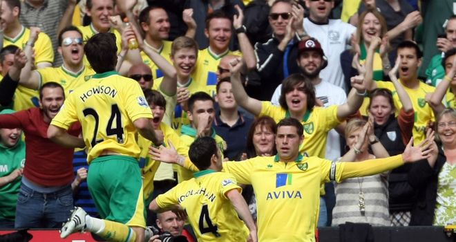 Grant Holt: The in-form striker opened the scoring for Norwich at Carrow Road