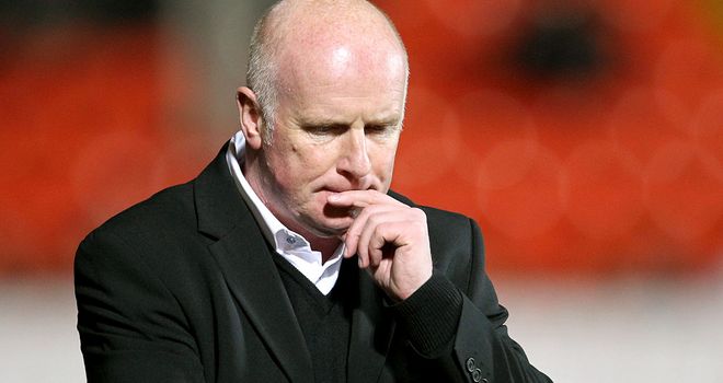 Peter Houston: Dundee United manager was disappointed with the lack of belief against Dinamo Moscow