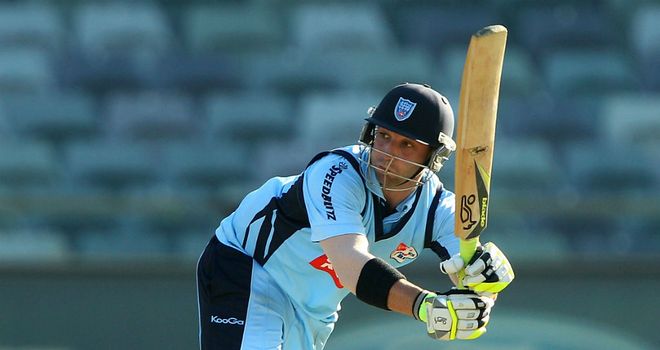 Phil Hughes: Set to make his Worcestershire debut in the CB 40 on Sunday