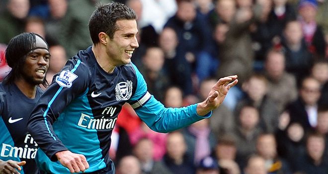 Robin van Persie: The Arsenal striker has scored 35 goals in 47 appearances this season