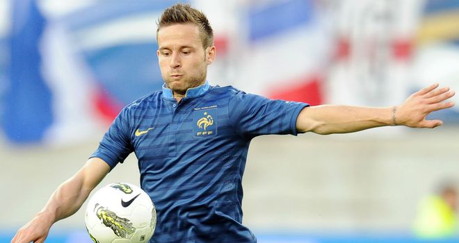 Yohan Cabaye: France midfielder should be fit to face Sweden after a minor thigh injury