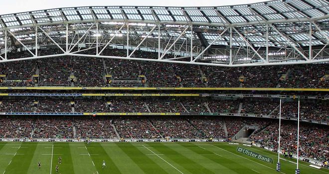 Aviva Stadium: Will host the 2013 Heineken Cup final