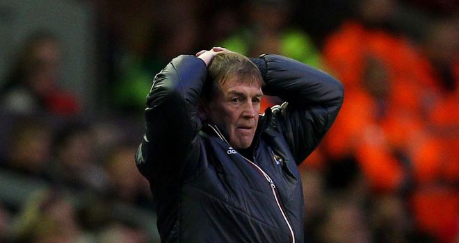 Kenny Dalglish: Liverpool manager was unimpressed with his side's limp 1-0 defeat by Fulham