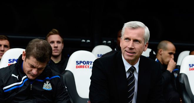 Alan Pardew: Hoping no bids are made for his players