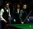 Stamina test: Ronnie O'Sullivan (left) and Ali Carter resume on Monday