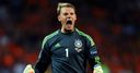 Neuer: Celebrates Germany's win