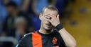 Sneijder: Shows his disappointment
