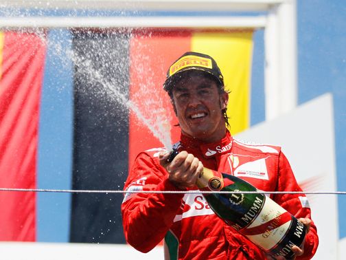 Fernando Alonso: Triumphant on home soil