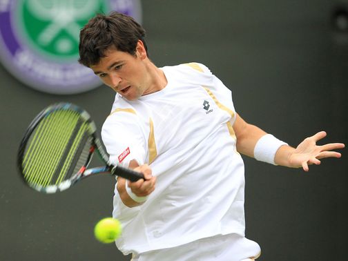 Jamie Baker: Won in straight sets