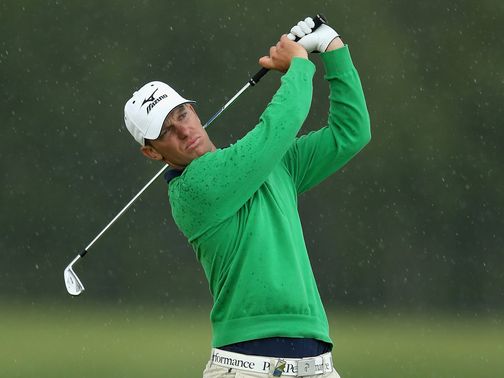 Magnus Carlsson: Has a two-shot lead