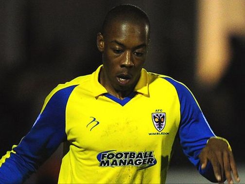 Ryan Jackson pictured while at AFC Wimbledon