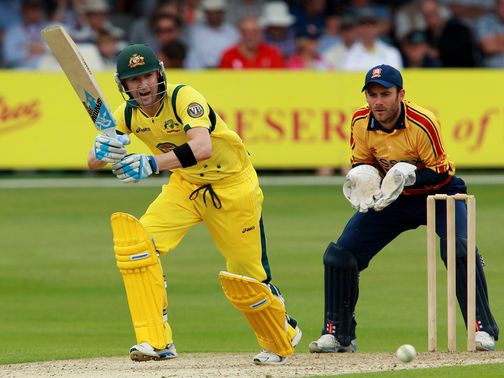 Michael Clarke: Top scored with 76