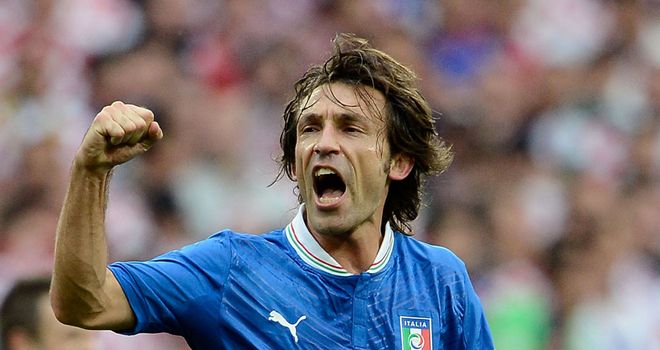 Andrea Pirlo: Confident Italy can see off England and reach the semi-finals of Euro 2012
