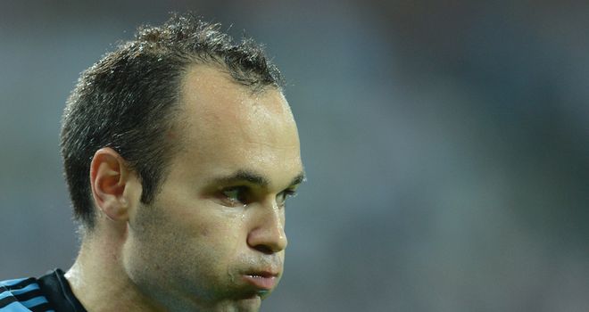 Andres Iniesta: Believes the problem is that nobody wants to attack Spain