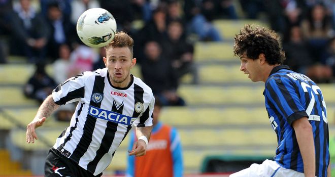 Antonio Floro Flores: Will play in Spain for Granada next season after sealing a season-long loan move from Udinese