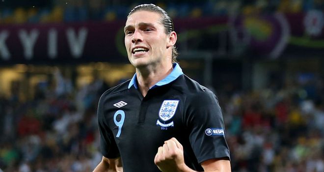 Andy Carroll: England striker is feeling confident after opening the scoring in the 3-2 win over Sweden