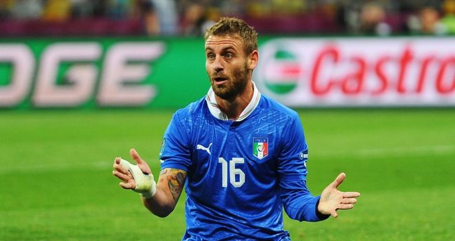 Daniele de Rossi: In a race against time to be fit to face Germany
