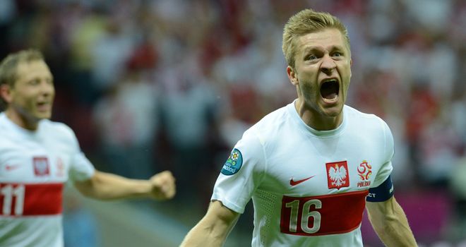 Jakub Blaszczykowski: On target for Poland