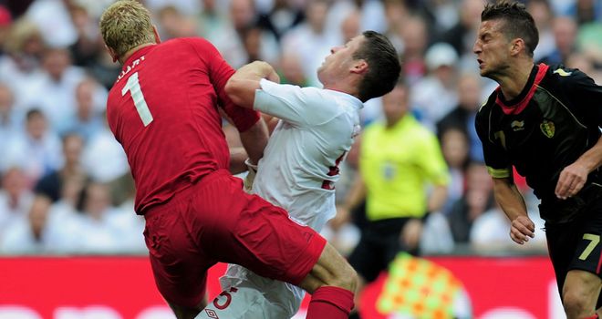 Gary Cahill: Will play no part at Euro 2012 after breaking his jaw in collision with Joe Hart