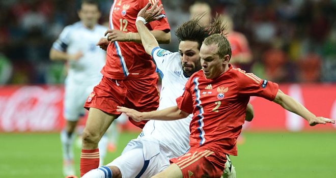 Russia crashed out of Euro 2012 following a shock defeat against Greece