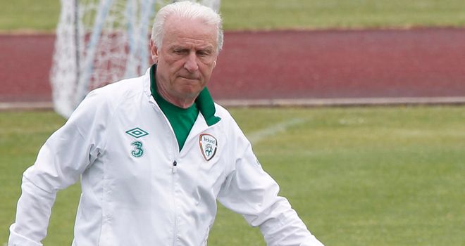 Giovanni Trapattoni: Feels his players are in good spirits ahead of Croatia clash