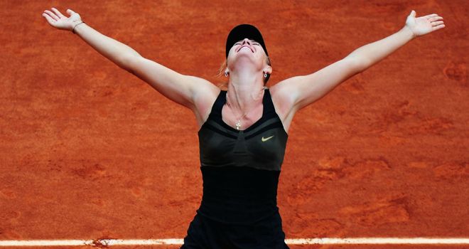 Maria Sharapova: A 'special' moment for the newly crowned No.1