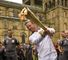 England cricketer Paul Collingwood in Durham