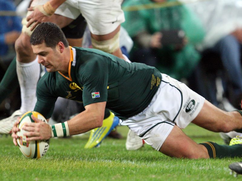 Morne Steyn scored South Africa's first try
