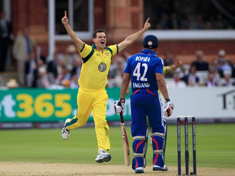 Clint McKay ended Ravi Bopara's stay.