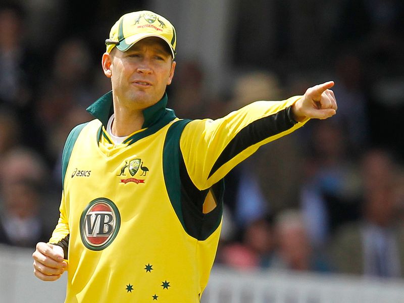 Michael Clarke used just five bowlers.