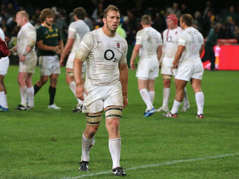 Chris Robshaw is dejected on the whistle but took plenty of positives from his side's display