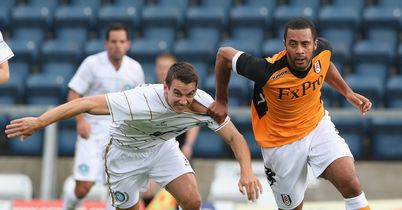Bloomfield and Dembele: Battle for possession