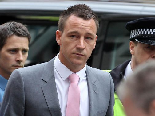 John Terry: Appeared in court on Monday