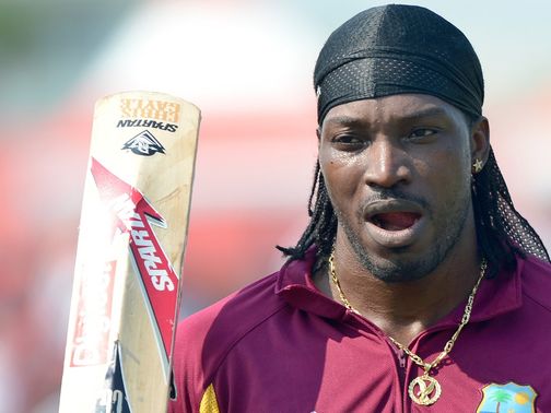 Chris Gayle: Hit a blistering century