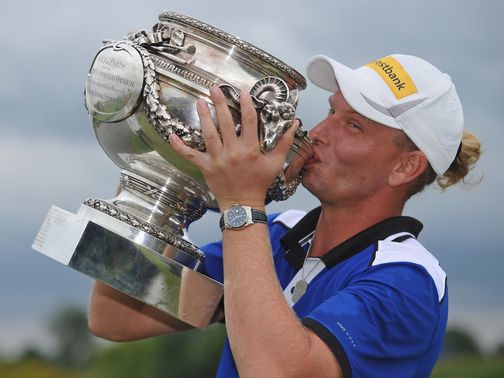 Marcel Siem: Held off Francesco Molinari