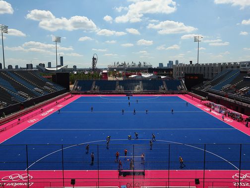 The Riverbank Arena has already been dismantled