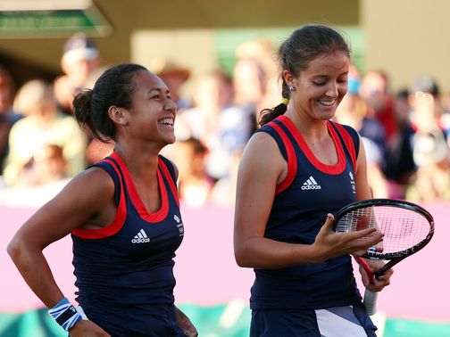 Watson (l) has been joined by Robson in the top 50