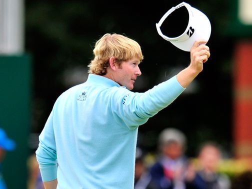 Brandt Snedeker: Now in illustrious Open company