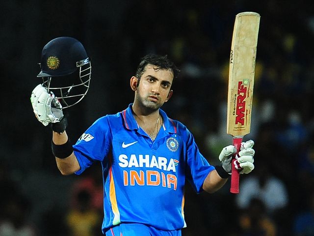 Gautam Gambhir: Century for India