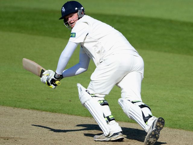 Robert Key: Scored a century for Kent