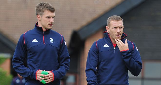 Aaron Ramsey: One of fve Welshmen in the 18-strong Team GB squad
