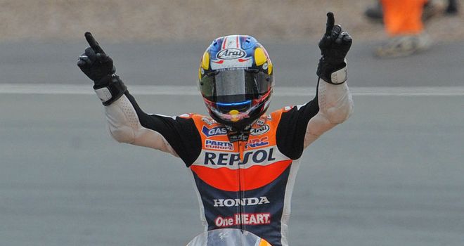 Dani Pedrosa: Wins in Germany for the third year in a row