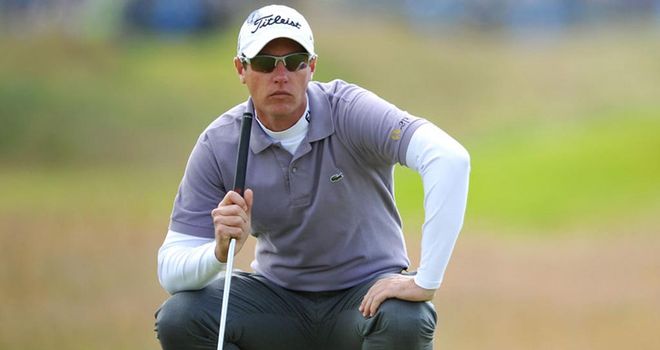 Nicolas Colsaerts: Tees off at 0815