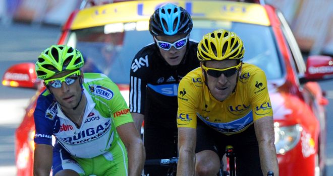 Bradley Wiggins: Finished in a select group alongside Vincenzo Nibali and Chris Froome