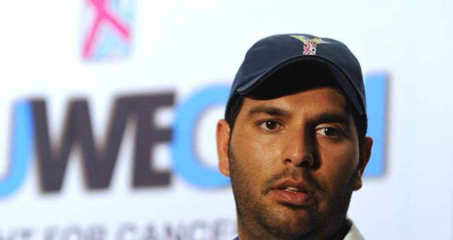 Yuvraj Singh: Hoping to play in the Twenty20 World Cup in September