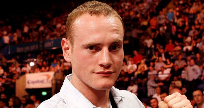 George Groves: Cut his eye during Sunday's victory